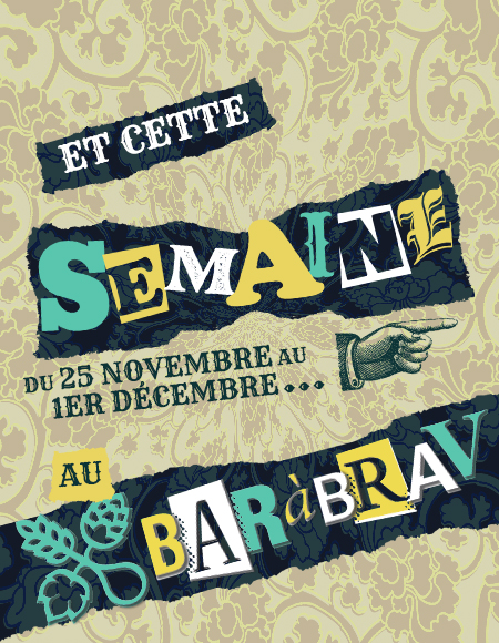 BaRàBraV fin novembre : programme du 25 novembre au 1er Décembre
