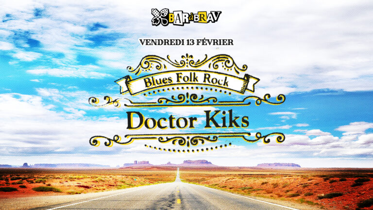 BaRàBraV Concert Rock Folk Blues Doctor KIKS vendredi 13 février