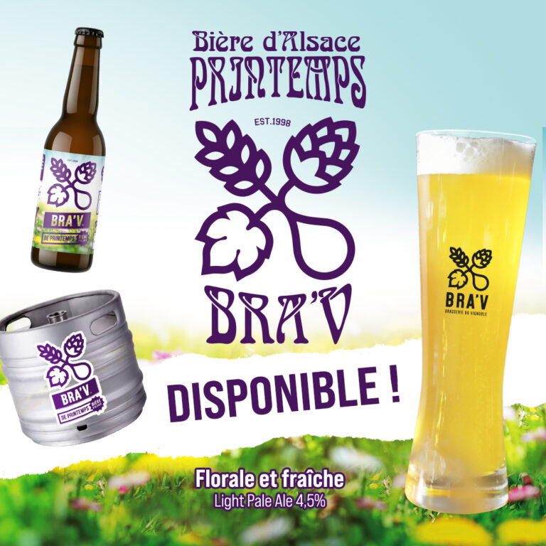 Le nouvelle bière de printemps 2026 est disponible !