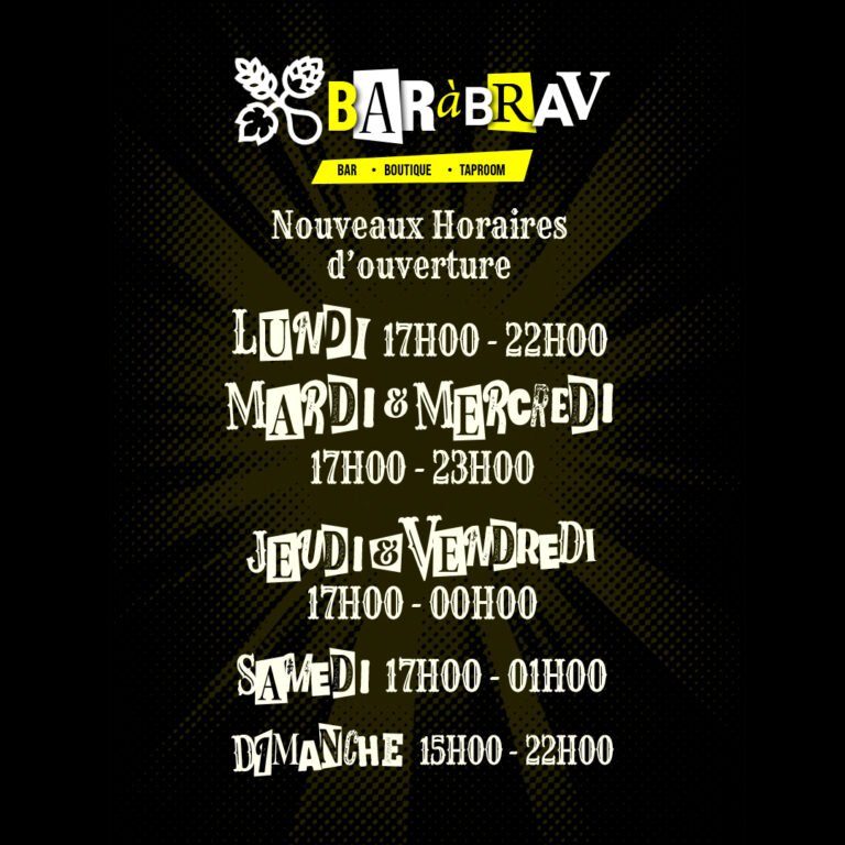 Nouveaux horaires d'ouverture au BaRàBraV de Ribeauvillé
